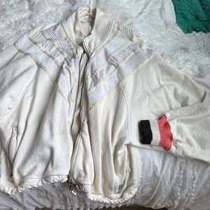 Free people cream jacket